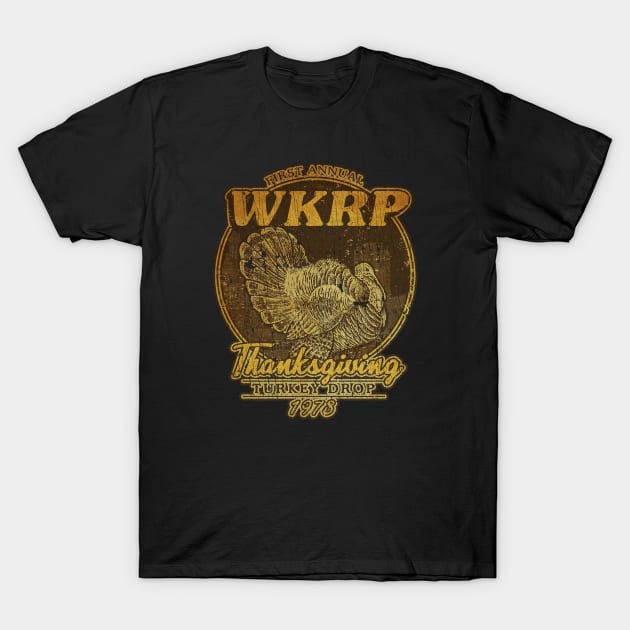 Thanksgiving Turkey Drop vintage T-Shirt by mobilmogok99